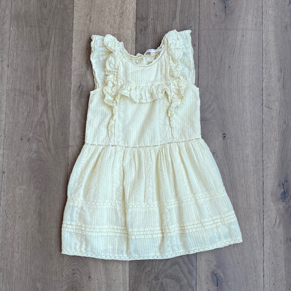Zimmermann Kids Sylvie Flutter dress Size 7-8